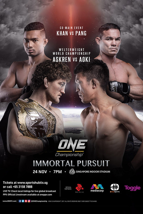 ONE Championship 62: Immortal Pursuit (2017) poster