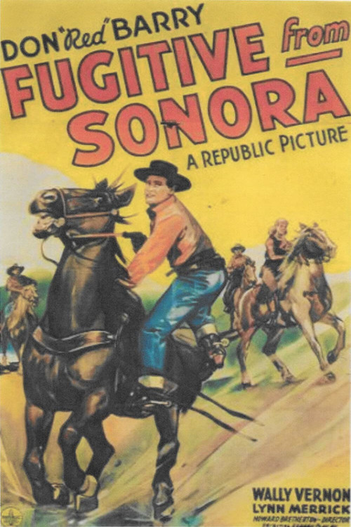Fugitive from Sonora (1943) poster