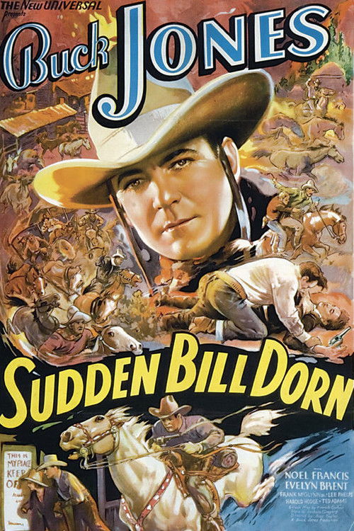 Sudden Bill Dorn (1937) poster