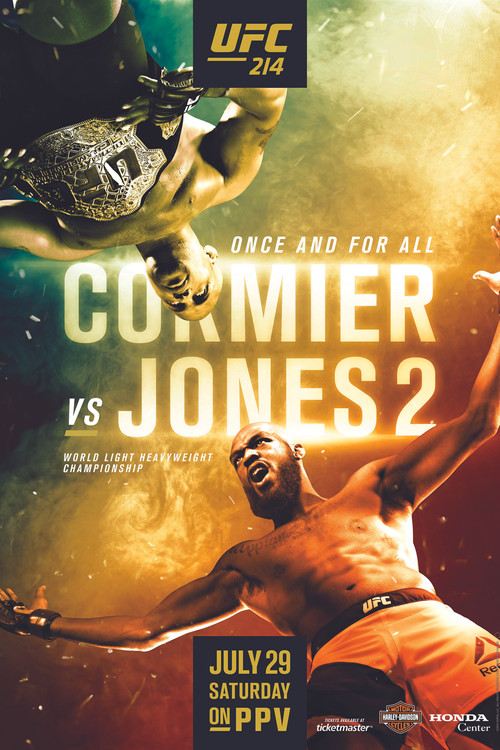 UFC 214: Cormier vs. Jones 2 (2017) poster