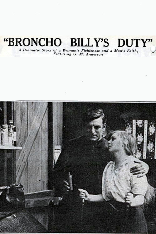 Broncho Billy's Duty (1914) poster