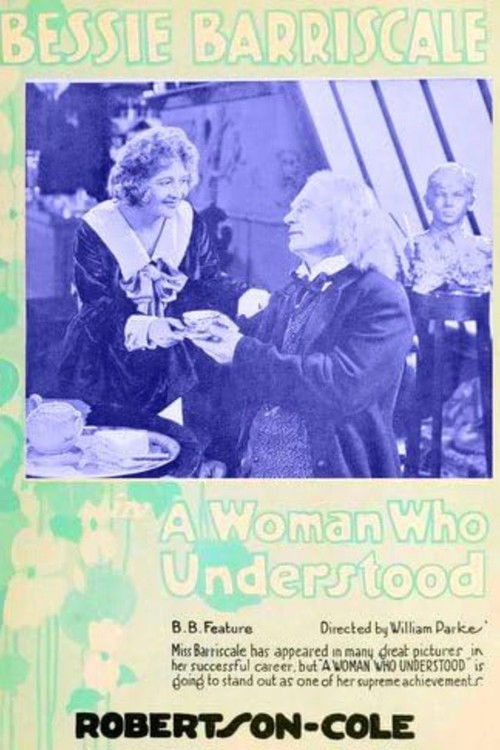 A Woman Who Understood (1920) poster