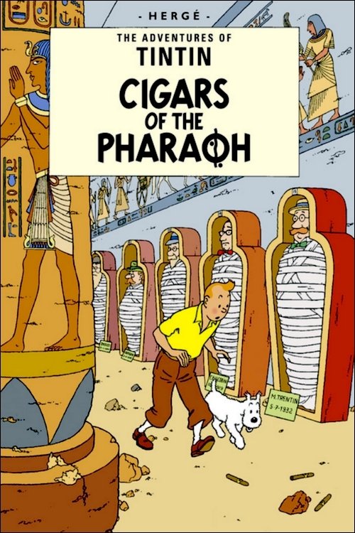 Les Cigares du Pharaon (1991) poster