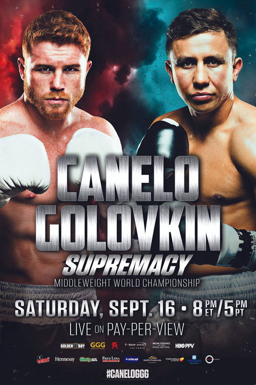 Canelo Alvarez vs. Gennady Golovkin (2017) poster