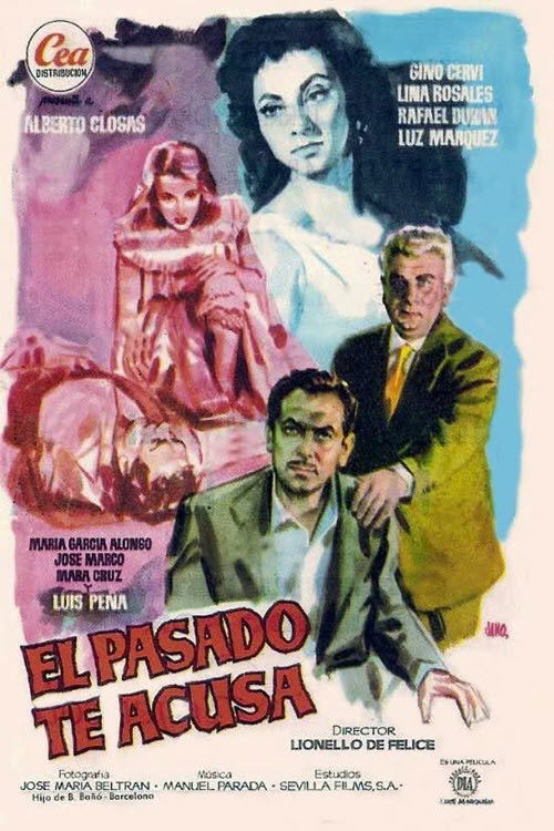 El pasado te acusa (1958) poster