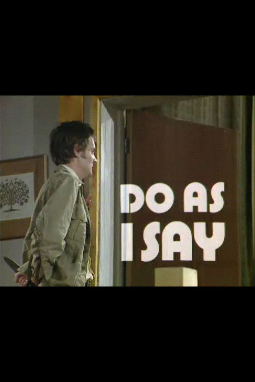 Do as I Say (1977) poster