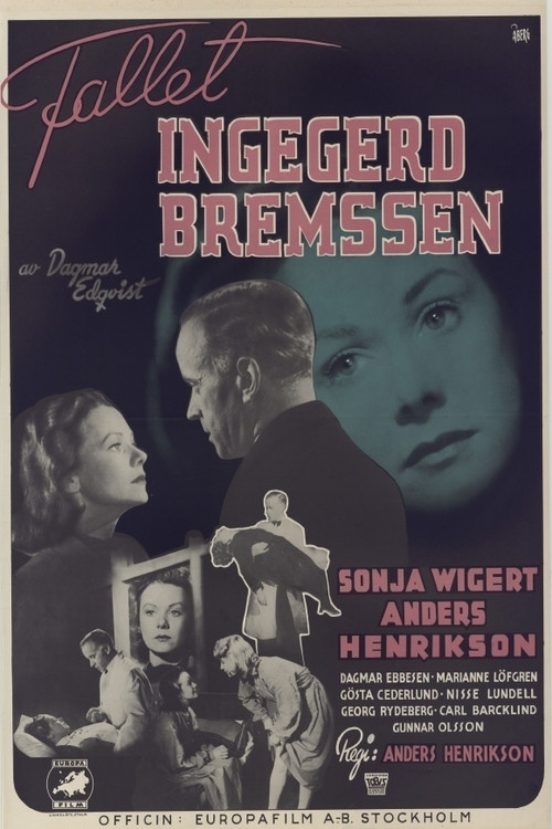 Fallet Ingegerd Bremssen (1942) poster