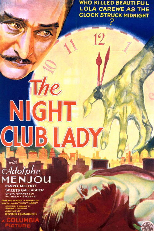 The Night Club Lady (1932) poster