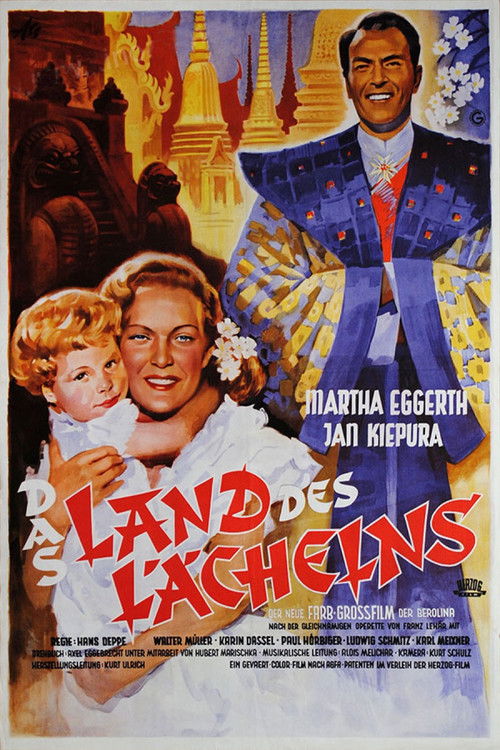 The Land of Smiles (1952) poster