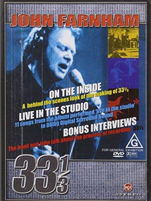 John Farnham: 33⅓ (2000) poster
