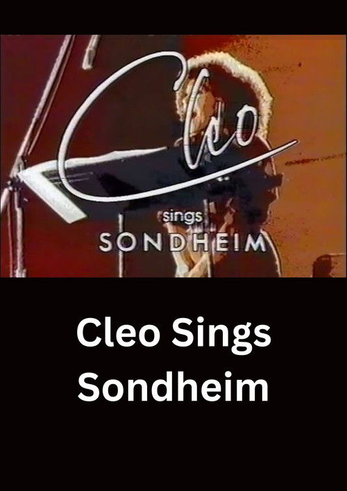 Cleo Sings Sondheim (1988) poster