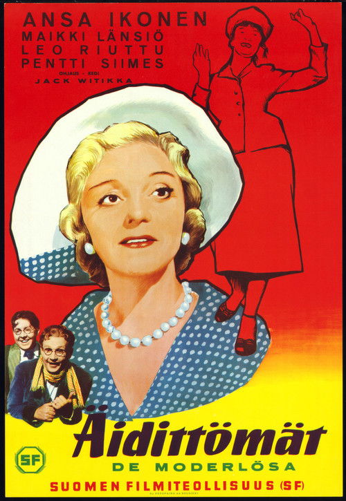Äidittömät (1958) poster