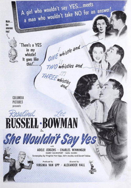 She Wouldn't Say Yes (1945) poster
