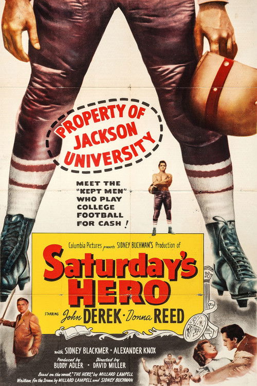 Saturday's Hero (1951) poster