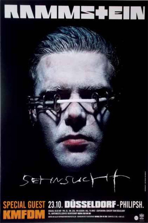 Rammstein: Live in Philipshalle, Düsseldorf 1997 (1997) poster