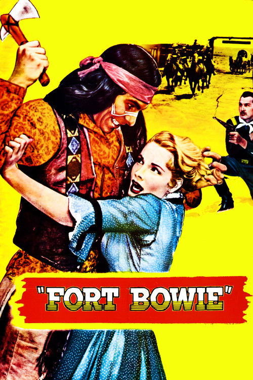 Fort Bowie (1958) poster