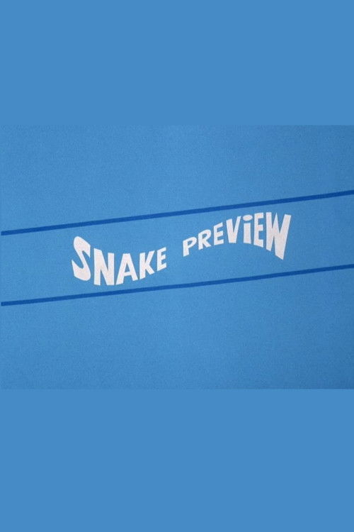 Snake Preview (1973) poster