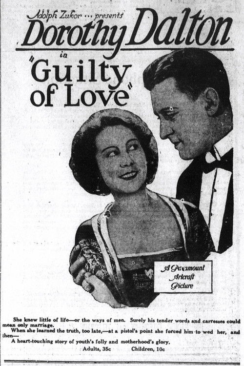 Guilty of Love (1920) poster