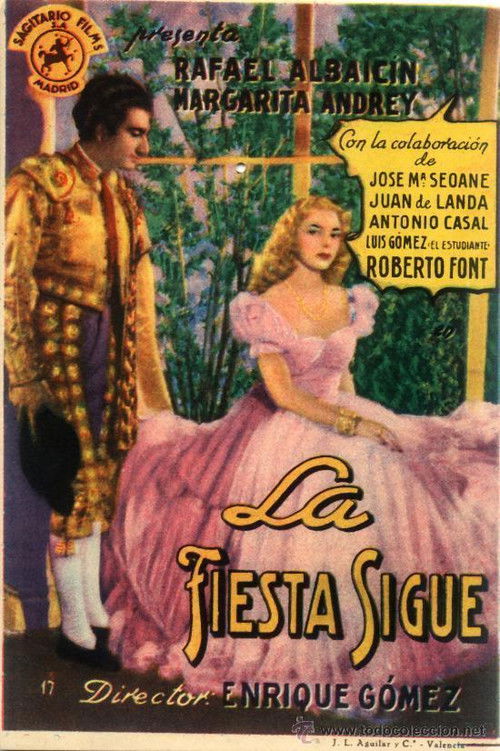 La fiesta sigue (1948) poster