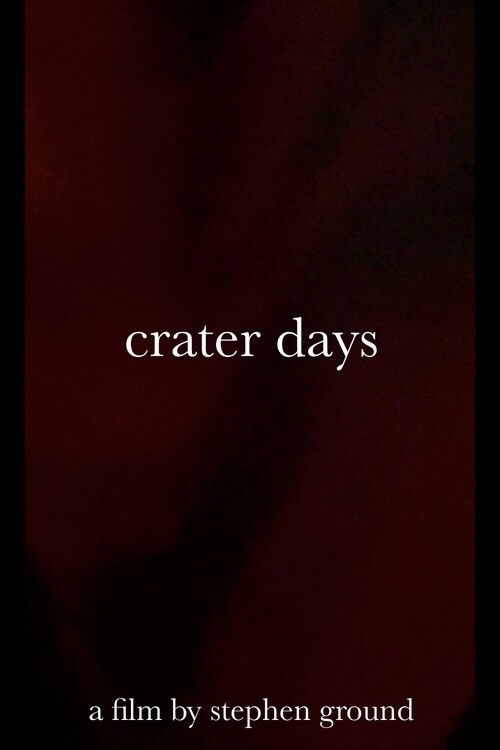 crater days (2025) poster