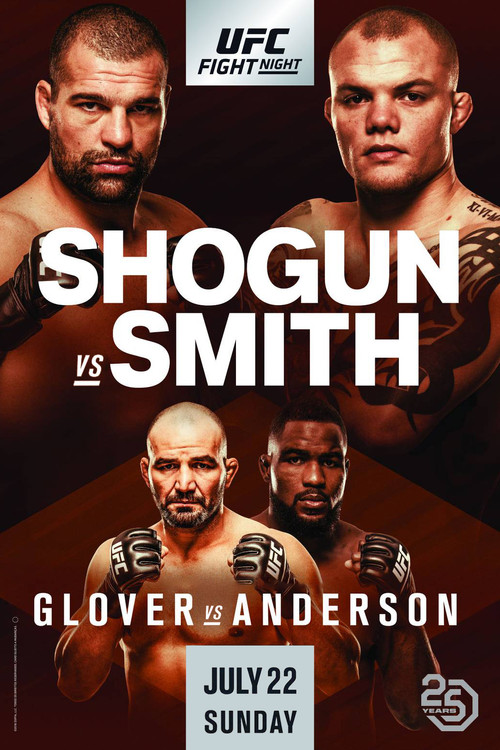 UFC Fight Night 134: Shogun vs. Smith (2018) poster