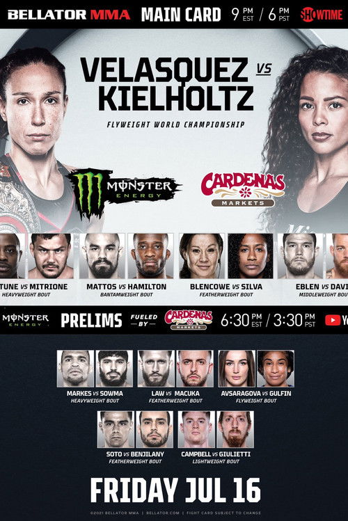 Bellator 262: Velasquez vs. Kielholtz (2021) poster