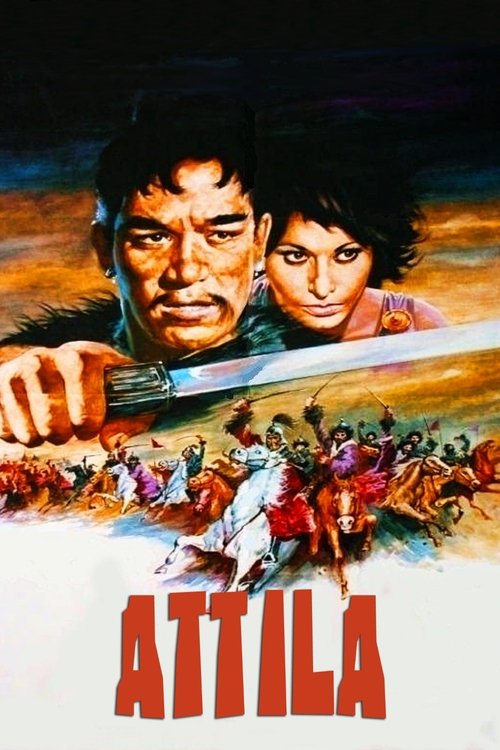 Attila (1954) poster