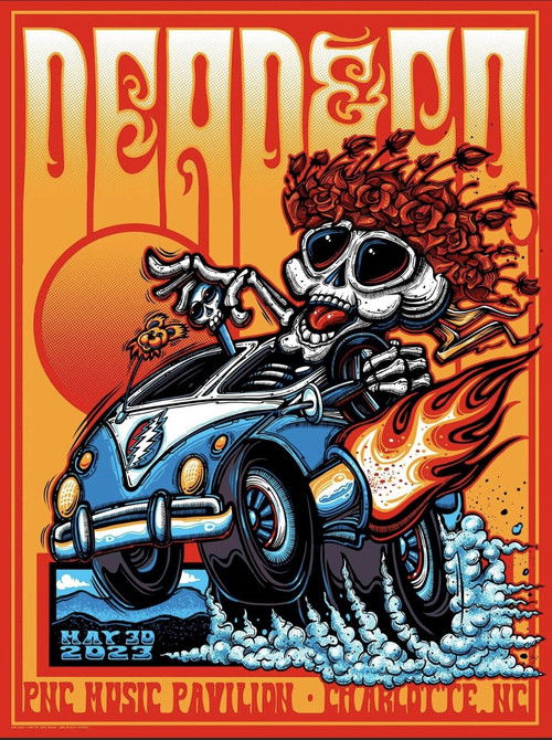Dead & Company: 2023-05-30 at PNC Music Pavilion, Charlotte, NC, USA (2023) poster