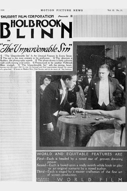 The Unpardonable Sin (1916) poster