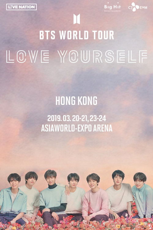 BTS World Tour Love Yourself Hong Kong (2019) poster