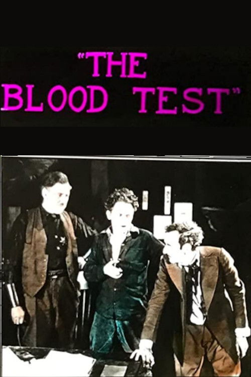 Blood Test (1923) poster