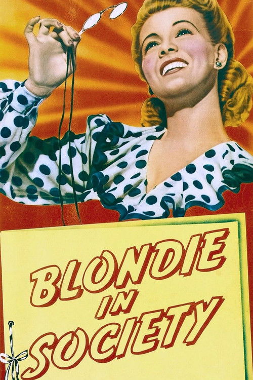 Blondie in Society (1941) poster