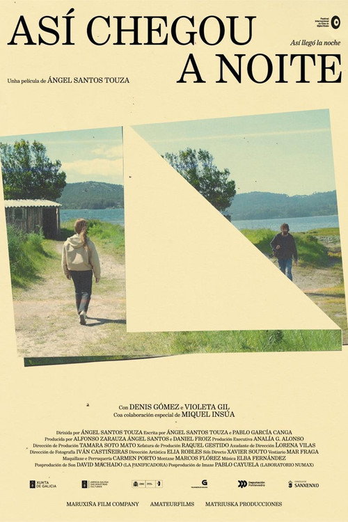 Así chegou a noite (2025) poster