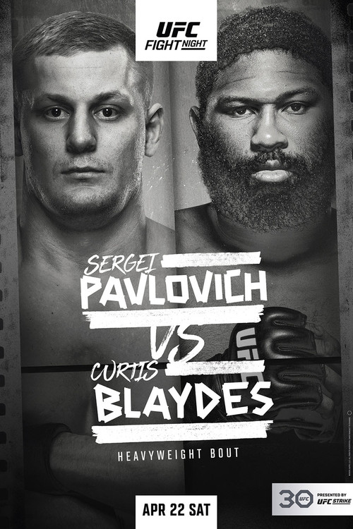 UFC Fight Night 222: Pavlovich vs. Blaydes (2023) poster