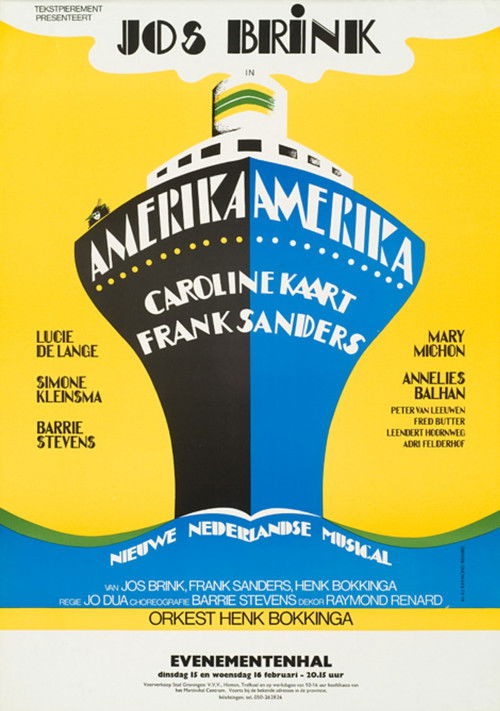 Amerika, Amerika (1984) poster