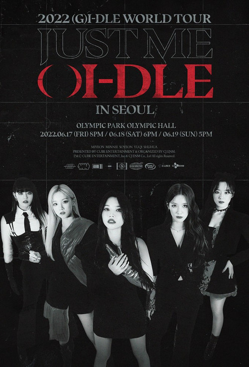 (G)I-DLE: JUST ME ( )I-DLE (2022) poster