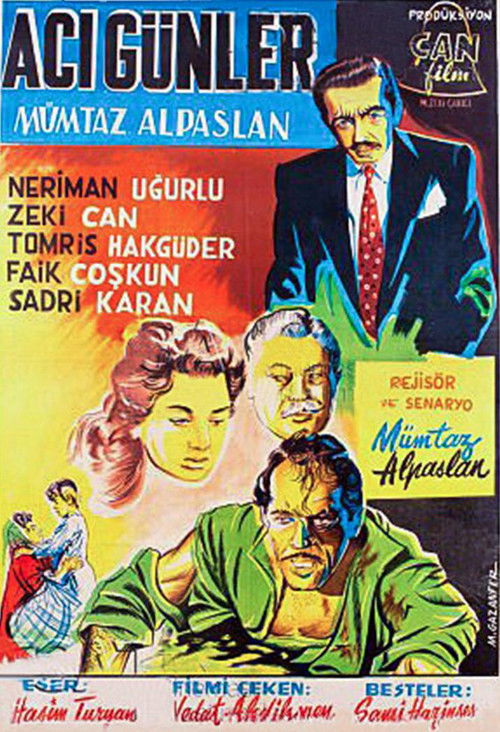 Acı Günler (1957) poster