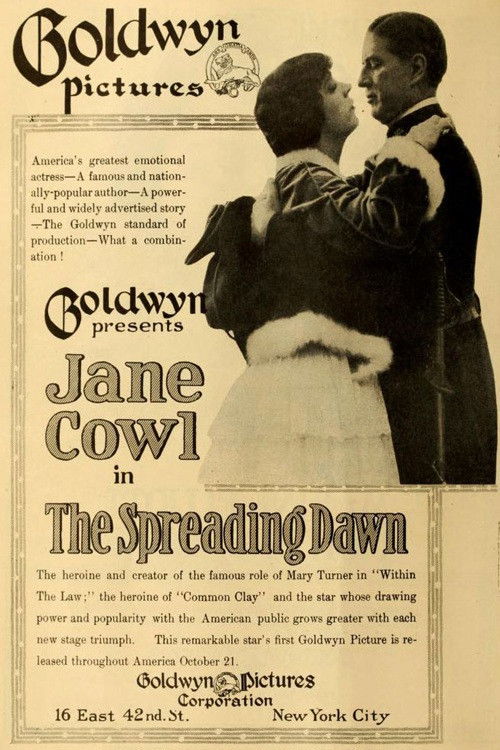 The Spreading Dawn (1917) poster