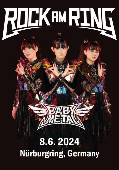 BABYMETAL - Live Rock am Ring 2024 (2024) poster