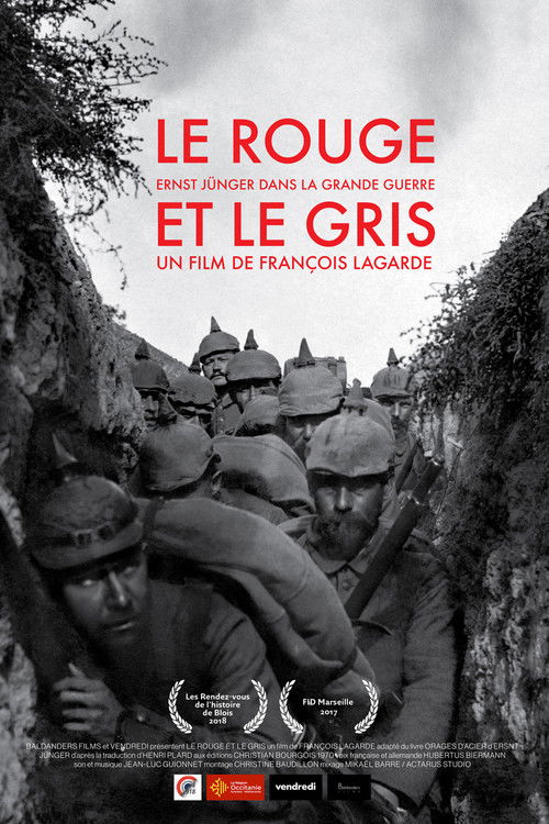 Le rouge et le gris, Ernst Jünger dans la grande guerre (2018) poster