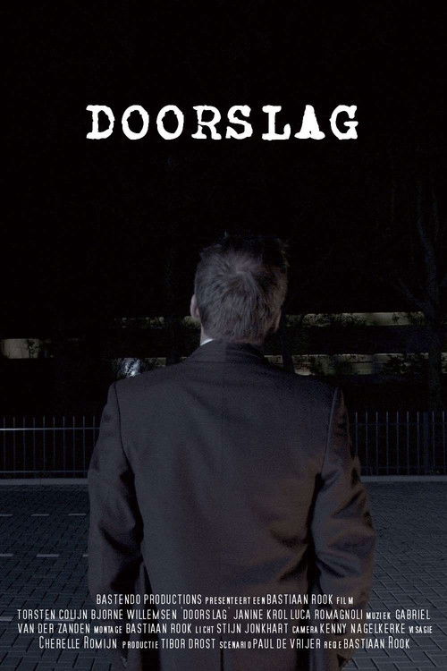 Doorslag (2012) poster