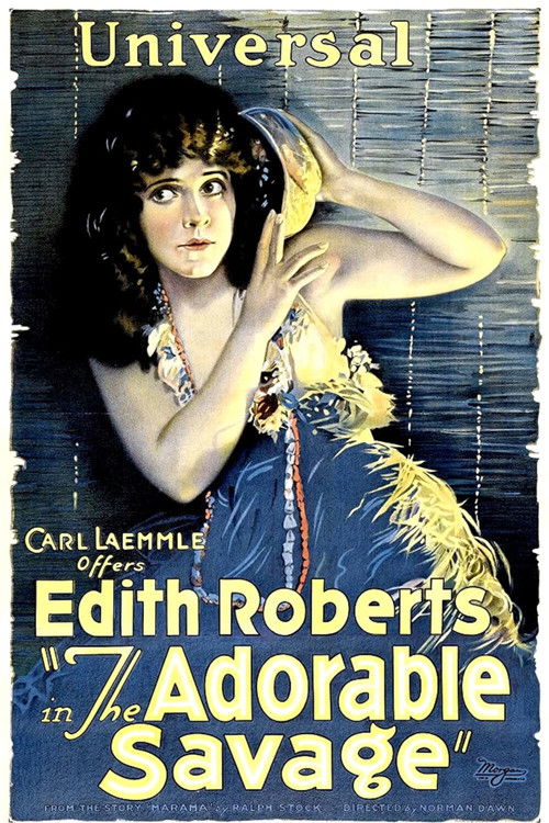 The Adorable Savage (1920) poster