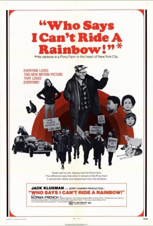 Who Says I Can't Ride a Rainbow! (1971) poster