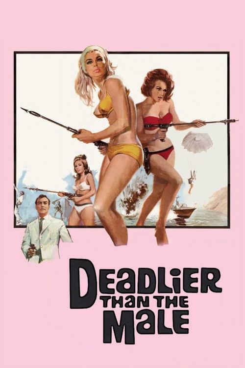 Deadlier Than the Male (1967) poster