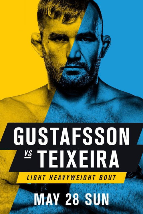 UFC Fight Night 109: Gustafsson vs. Teixeira (2017) poster