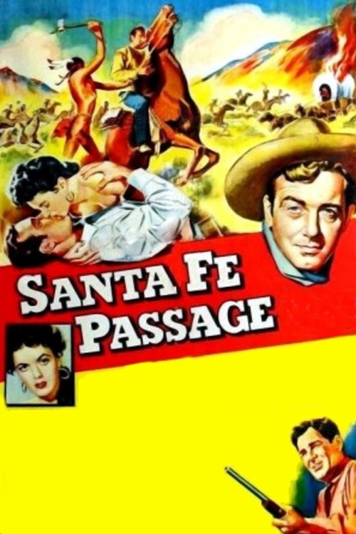 Santa Fe Passage (1955) poster