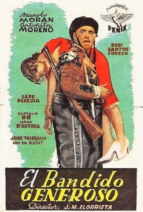 El bandido generoso (1957) poster