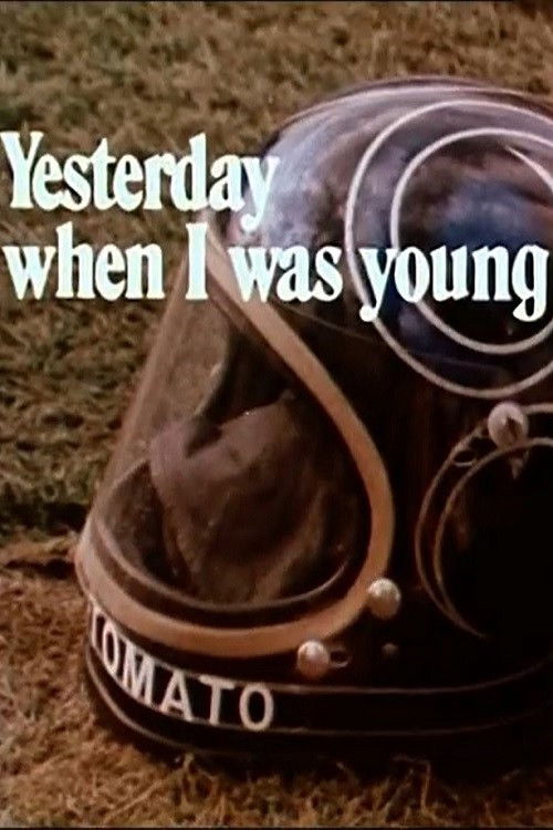 Yesterday when I was Young (1976) poster