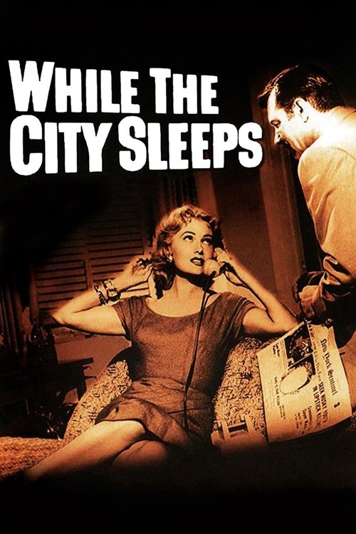 While the City Sleeps (1956) poster