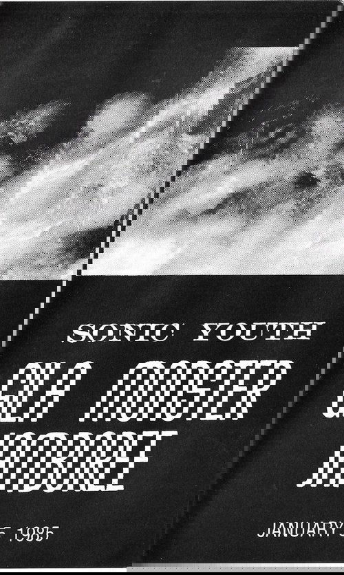 Sonic Youth - Gila Monster Jamboree - January 5, 1985 poster